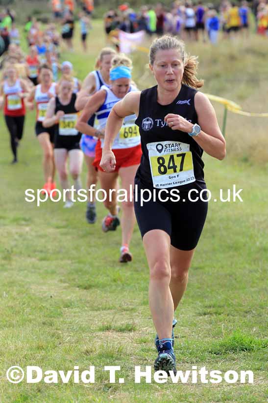 Senior women, 2022 Start Fitness NEHL, Wrekenton. Photo: David T. Hewitson/Sports for All Pics